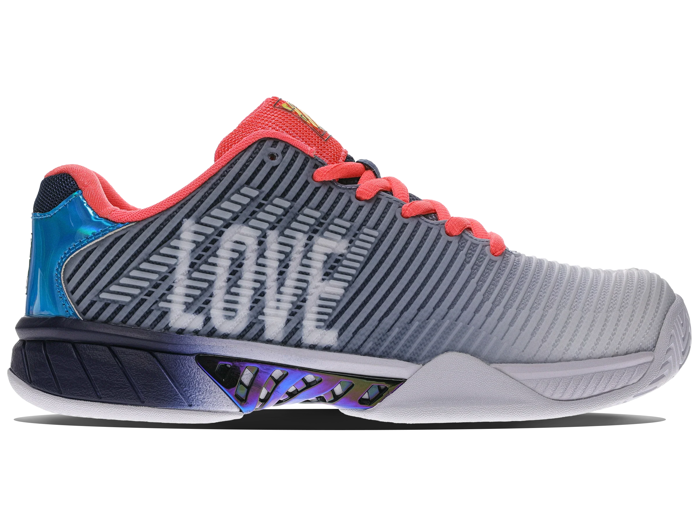 97382-494-M | HYPERCOURT EXPRESS 2 LUCKY IN LOVE | DARK DENIM/WHITE/CORAL