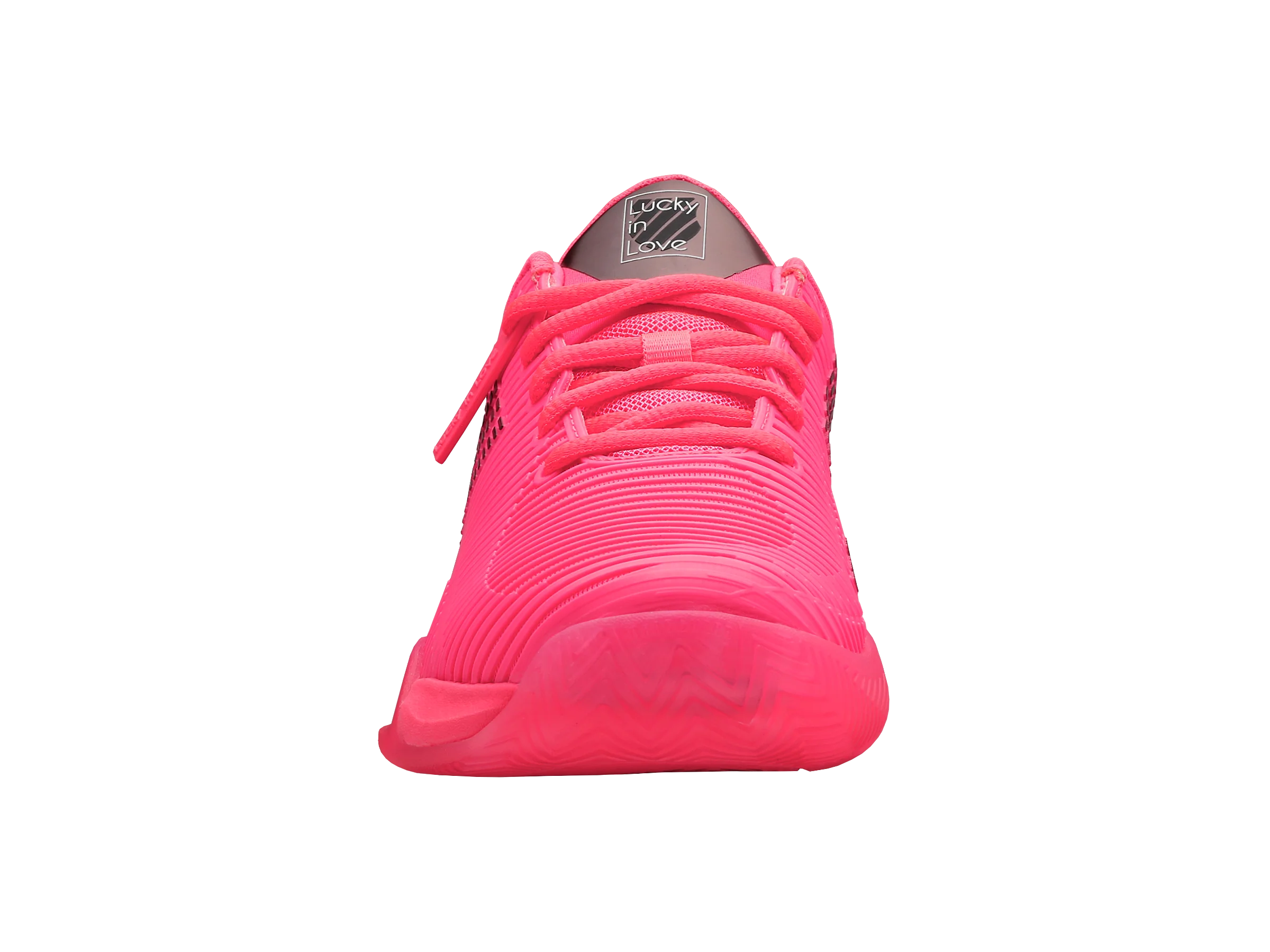 97383-662-M | HYPERCOURT SUPREME LUCKY IN LOVE | NEON PINK/GRAY SILVER/BLACK - Image 3