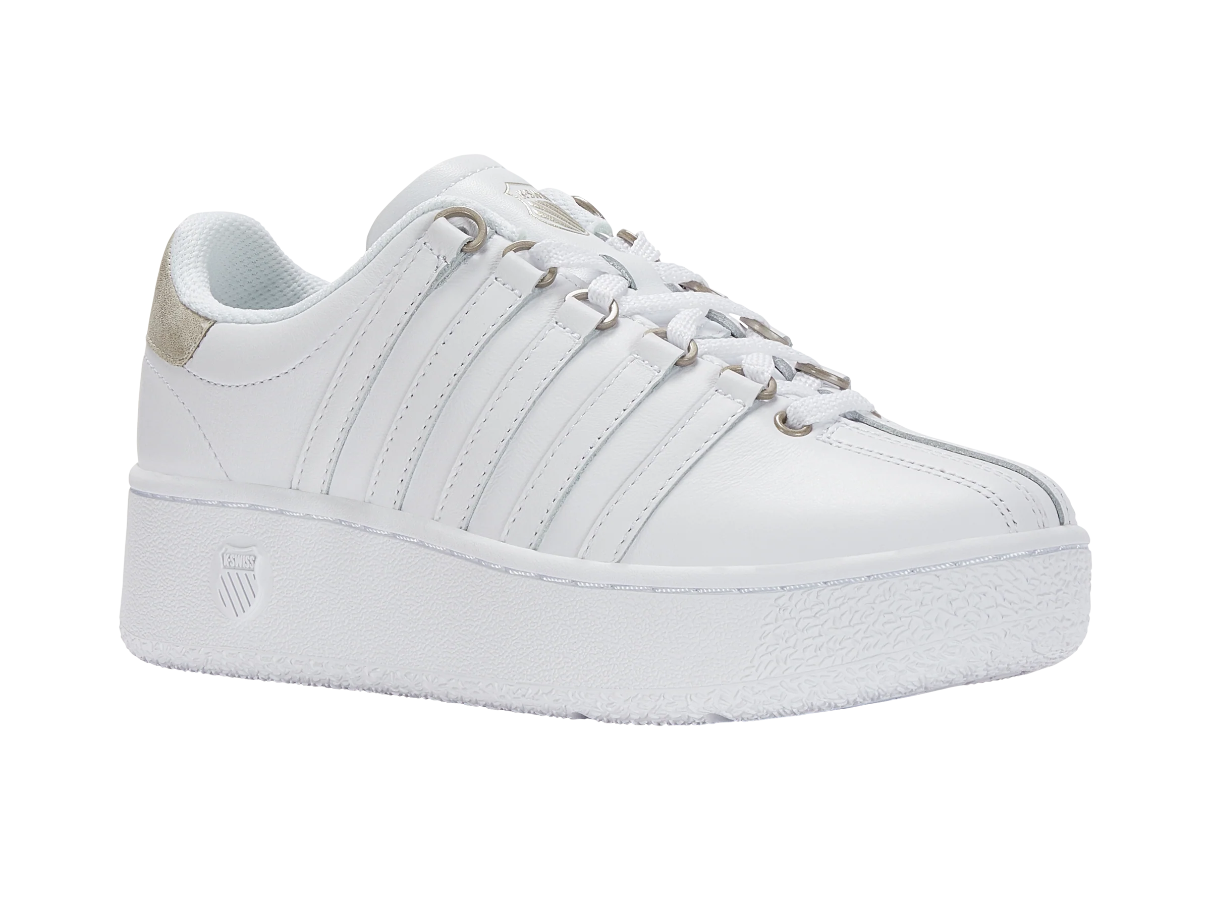 98529-183-M | CLASSIC VN PLATFORM | WHITE/CHAMPAGNE GOLD - Image 2