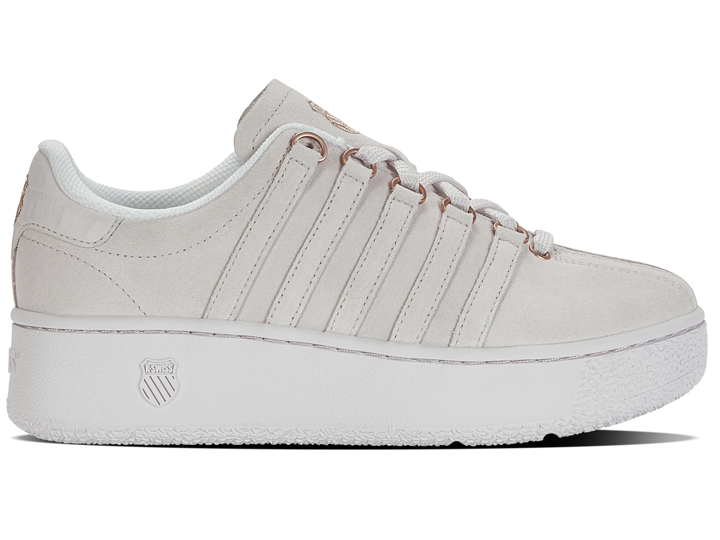 98530-039-M | CLASSIC VN PLATFORM SUEDE | NIMBUS CLOUD/ROSE GOLD