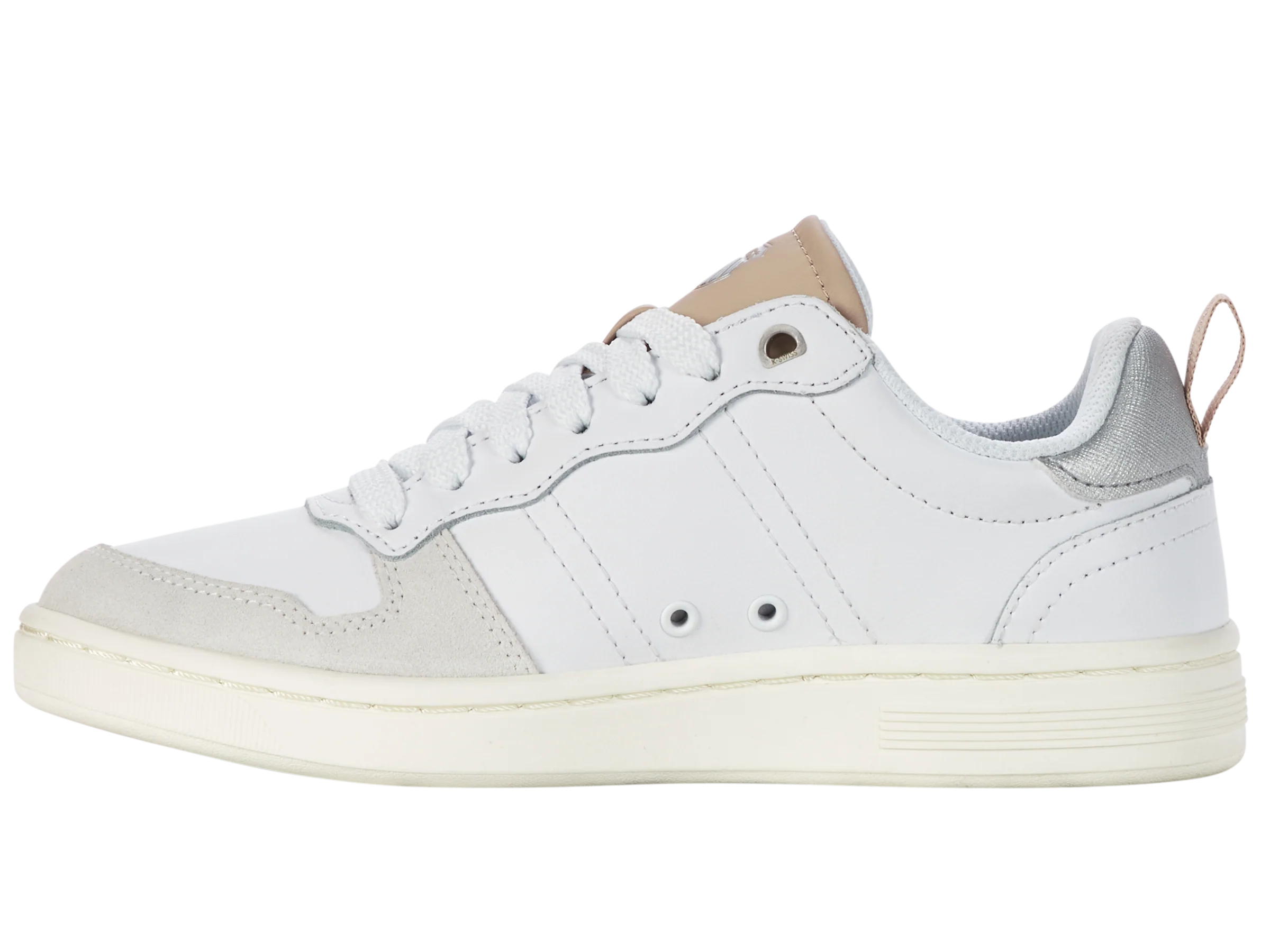 98903-905-M | LOZAN MATCH LTH | WHITE/WARM TAUPE/STARWHITE/SILVER - Image 5