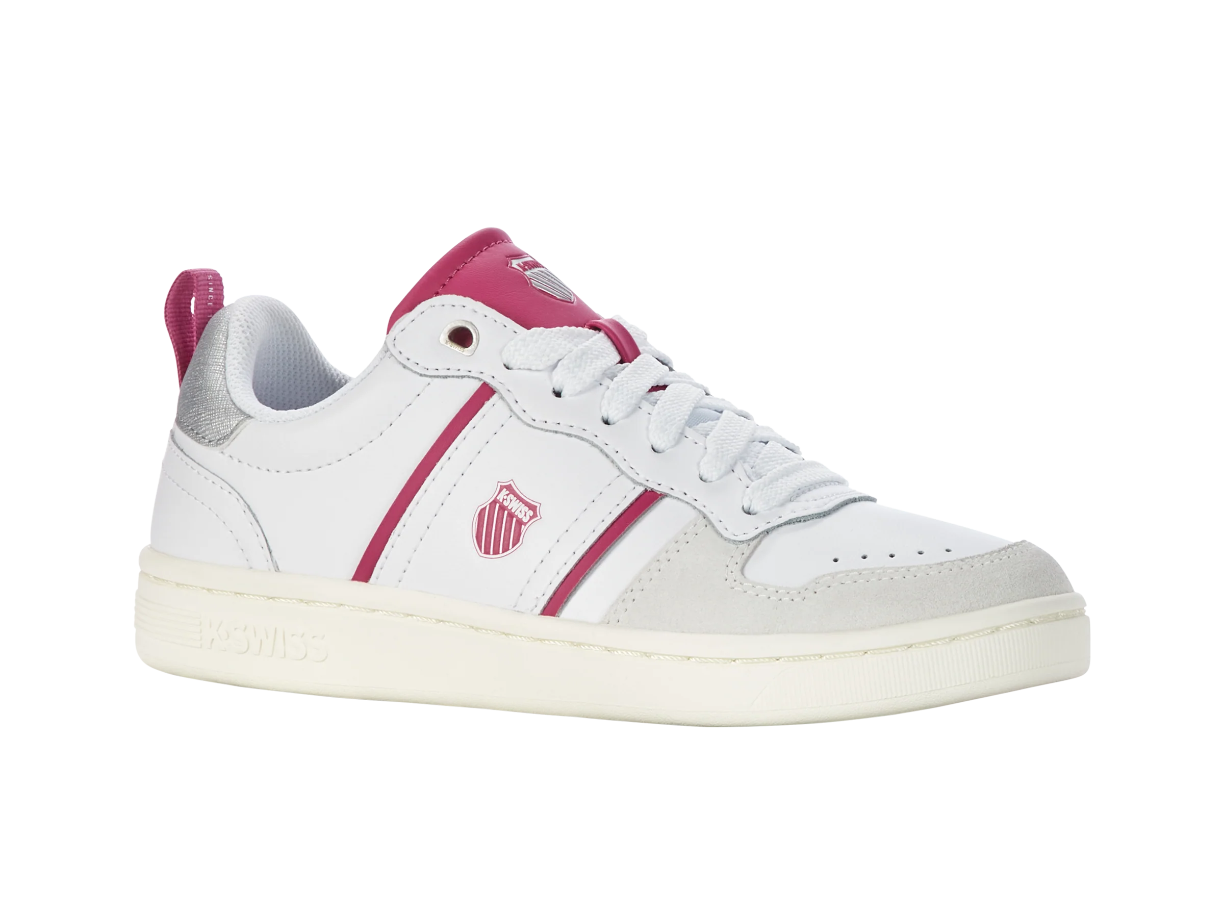 98903-976-M | LOZAN MATCH LTH | WHITE/RASPBERRY/STARWHITE/SILVER - Image 2