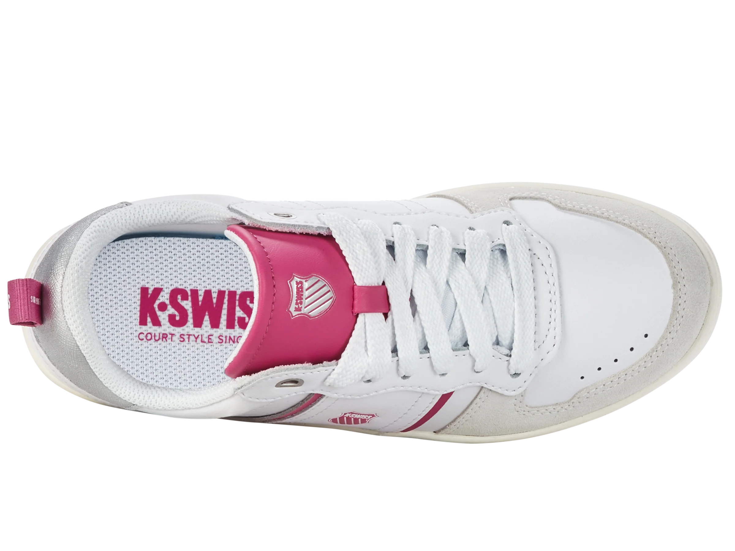 98903-976-M | LOZAN MATCH LTH | WHITE/RASPBERRY/STARWHITE/SILVER - Image 7