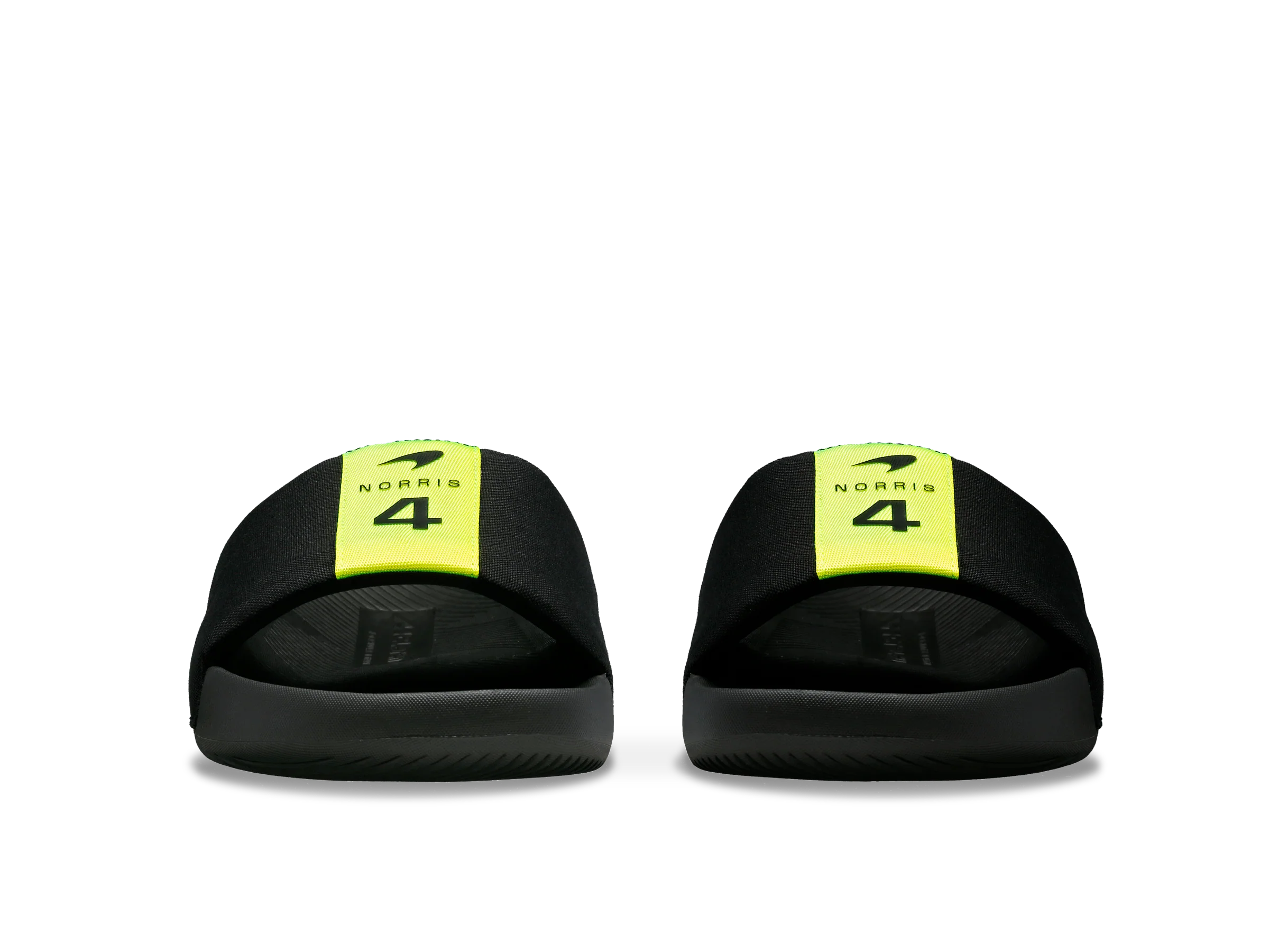 98951-071-M | SLIDE SANDAL LINEAR X MCLAREN | BLACK/SAFETY YELLOW - Image 3