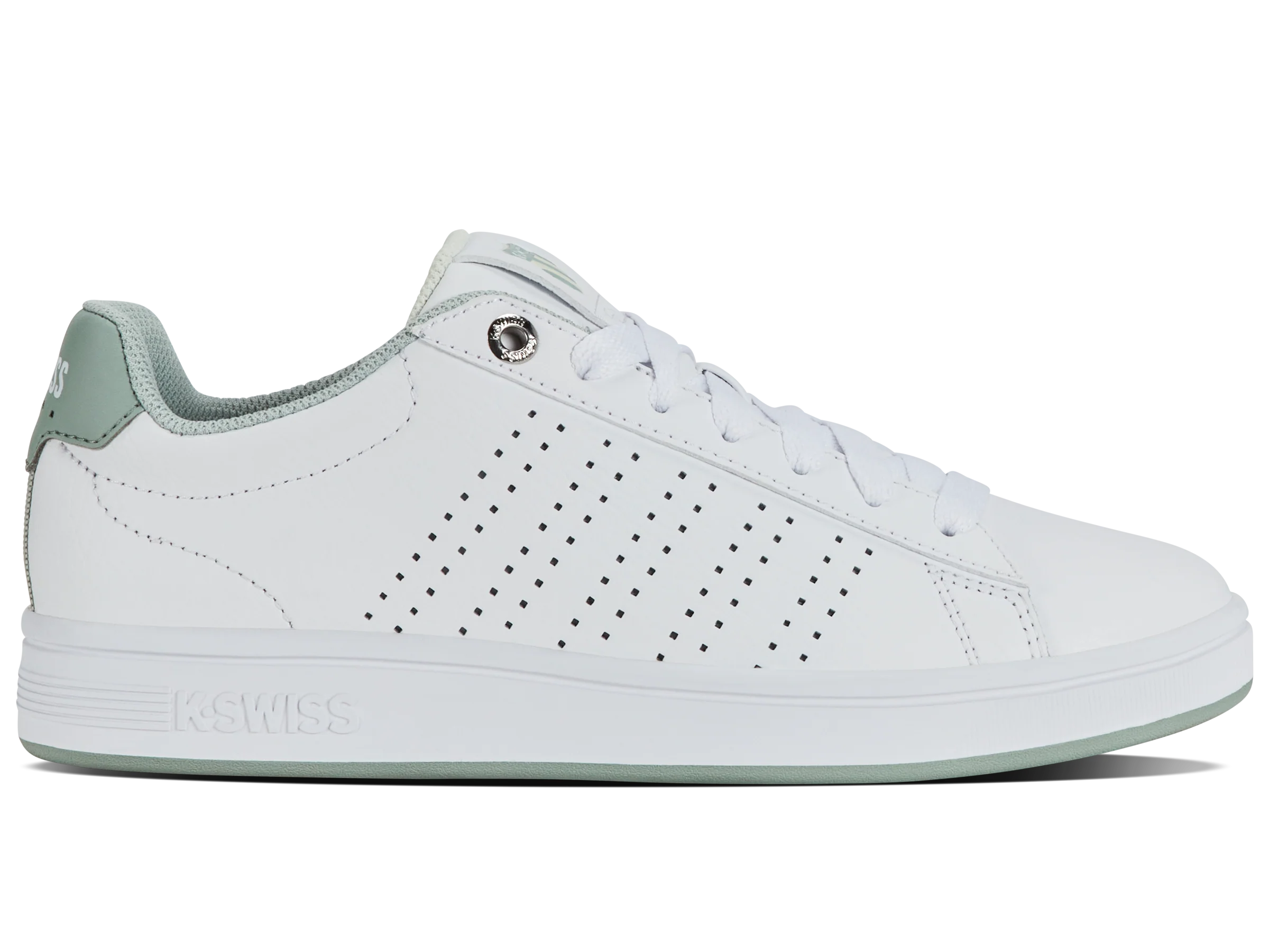 99188-134-M | BASE COURT | WHITE/CANARY GREEN/FROSTY GREEN