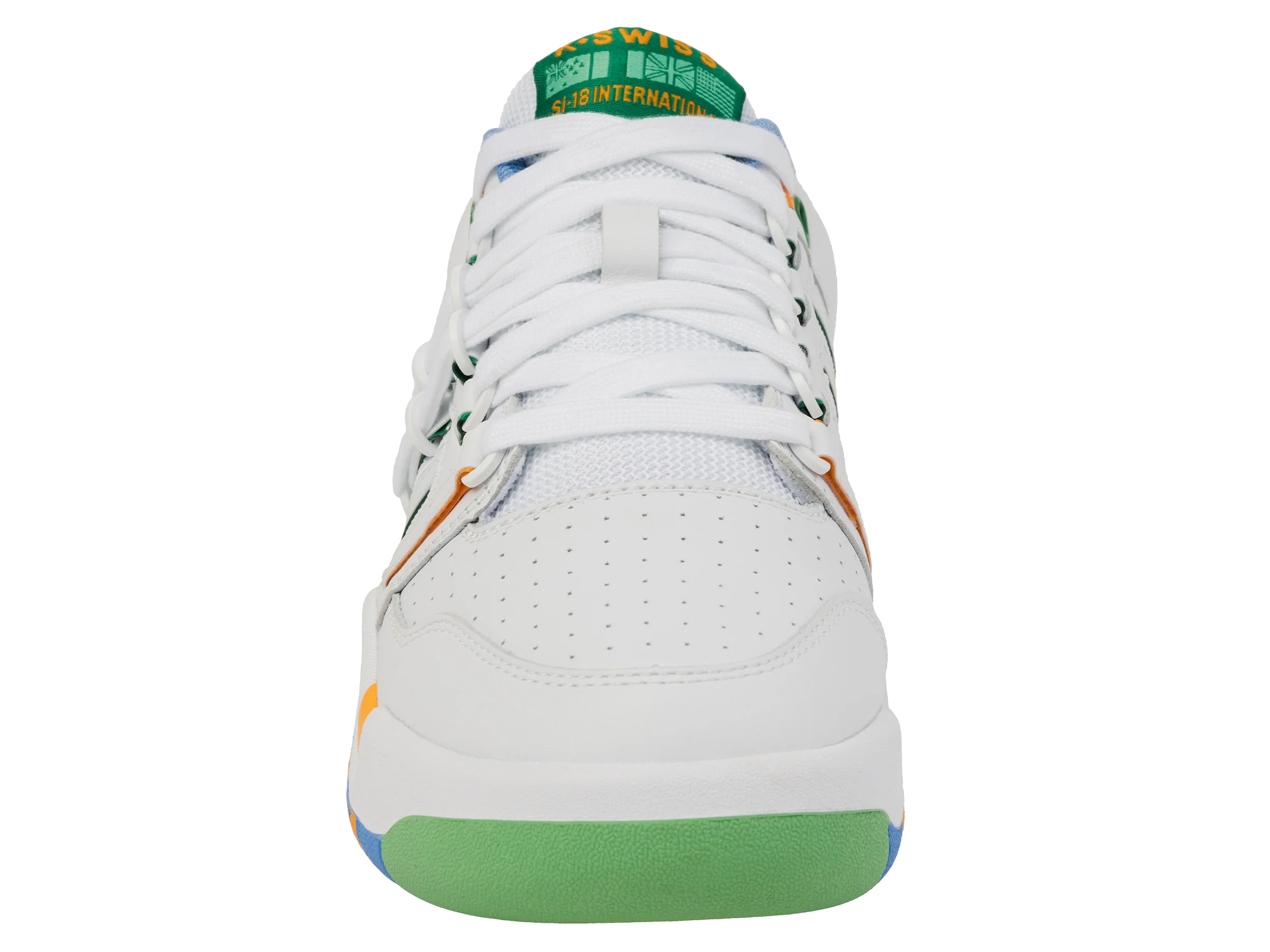 99280-114-M | SI-18 | WHITE/LITTLE BOY BLUE/BRIGHT MARIGOLD/GREEN TABOUR - Image 3
