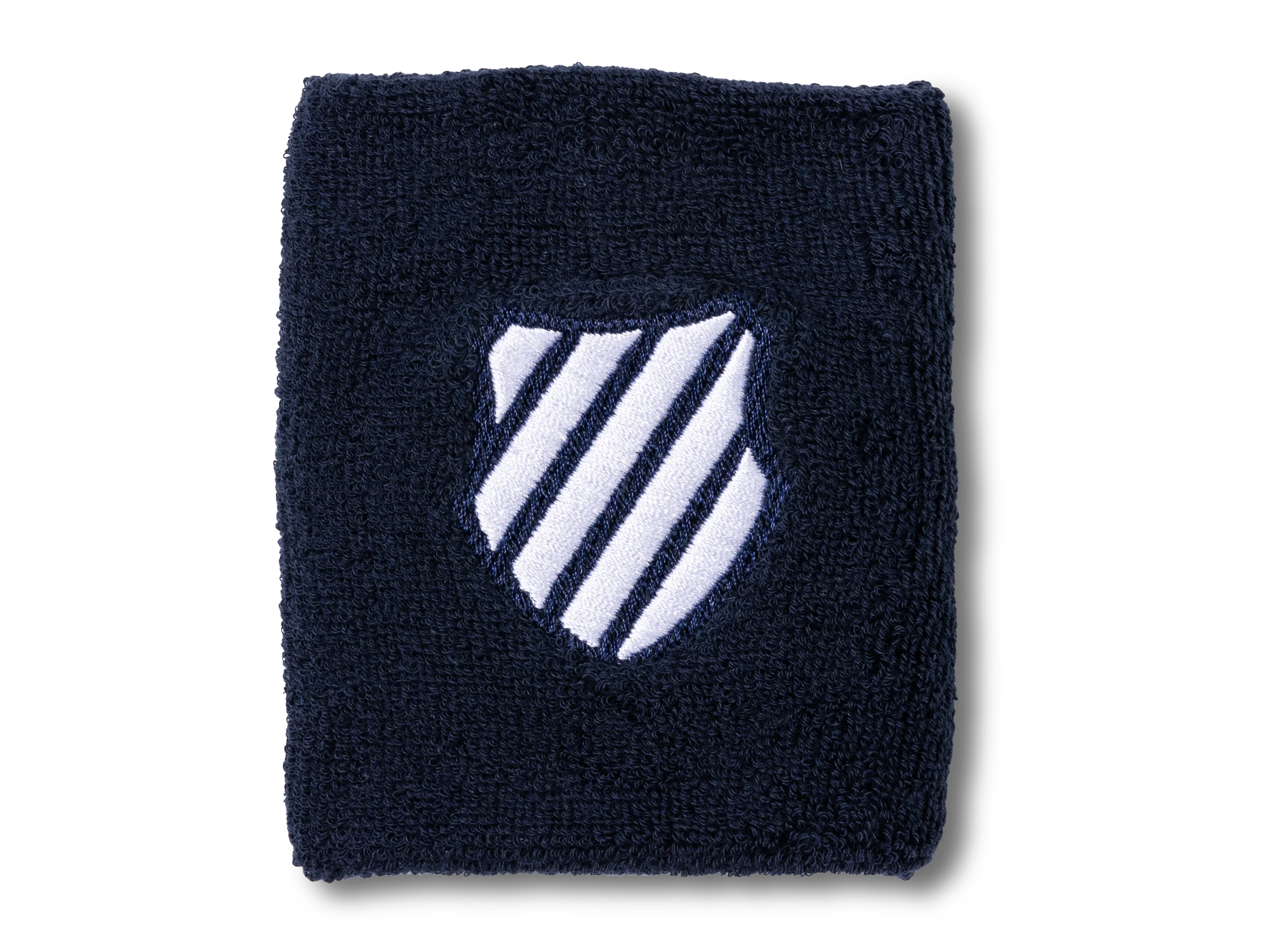 WB027-401 | WRIST BAND | NAVY/WHITE